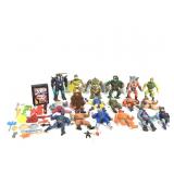 18 Mattel MOTU & Hasbro & Slithe Action Figures +