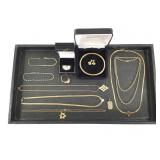 Gold Plate & Gold Tone Fashion Jewelry