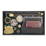 Antique Coin Purses Clasps And Lighter Leash