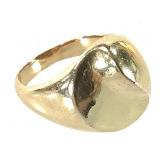 14K TG Ring 9.3g TW Sz. 6.5