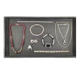 Rhinestone Embellished Fashion Jewelry