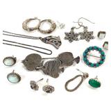 Sterling 30g Earrings Pins & Necklaces