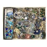 Large Vintage Rhinestone Mixed Makers Lot 1/5