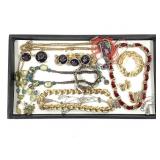 6 Set Costume Jewelry Gold