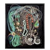 10 Pcs Glass Costume Jewelry