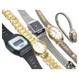 Gruen Casio Benrus AUL Bulova 5 Watches