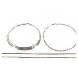 3 Sterling Chains 28g TW