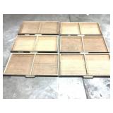 6 Center Split Type Cabinet Drawers