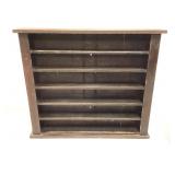 Wall Mount Billiard Ball Rack - 6 Shelves