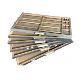 6 Center Split Type Set Drawers +1 Other