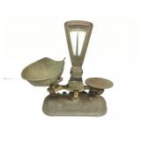 Antique Exact Weight Scale w/ Counter Weights