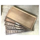 5 Type Cabinet Drawers (2 Open,3 Divided) Rough