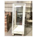 Primitive Slant Front Glass Display Case (9 Shelf