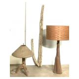 Forked Cholla Lamp + Misc Lamp Project Parts