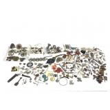 Large lot of Rough VTG Costume Jewelry