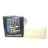Quik-Pik Storage Organizer NIP + Flambeaus Boxes