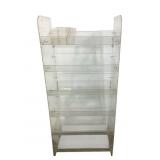 6 Tier Clear Acrylic Merchant Display Shelf
