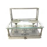 Glass Encased Balance Scale Torsion Balance Co