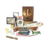 Mixed Advertising Smalls Swizzles Rulers Buttons +