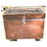 Antique Tool Chest/Trunk w/ Flip Down Front (7 Dwr