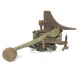 Yankee Ornate Bench Mount Wine Bottle Corker