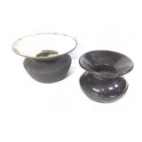 Ceramic & Enameled Cast Iron Spittoons