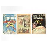 Charlton Outer Space, Tex Ritter, Sandman DC