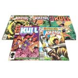 Marvel 3 Kazar & 2 Kull 1980