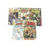 5 Marvel Comics 1968-1980