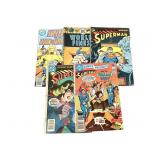 2 DC Superman Comics, Whitman Superman Comic +