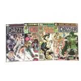 Marvel Dazzler Vol 1 No 1 w 2 3 & Spider-man 109