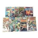 9 DC Comics + 1 The Superhero Catalogue