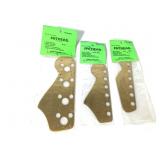 Fathead Guitar & Bass Head Mount Plates (Brass)