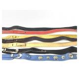 Mixed Leather Guitar Straps (8 Total)