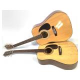 2 Acoustic Guitars (Unbranded & LA Brand