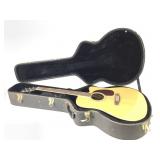 Spectrum Full Size Acoustic Electric Guitar w Case