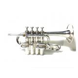 Silverplate Yamaha Custom Piccolo Trumpet