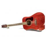 Washburn  D-11 TR Cherry Red Dreadnaught Acoustic