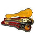 2 Vintage Harmony Electric Guitars