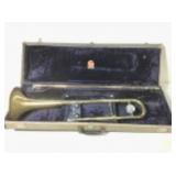 Conn Student Trombone in VTG Case Complete