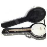 JBP 5 String Banjo w/ Hard Case (Like New)