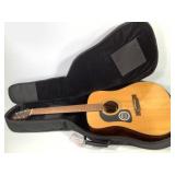 Left Handed Washburn D12SLH Acoustic