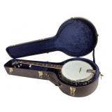 Orpheum No. 2 Banjo w/ Brown Leather Hard Case