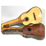 2 Heavily Damaged Classical Guitars (Kay & Guild)