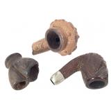 Ceramic And Wood Small Pipes