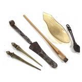 Brass Pins And Snuff Spoons