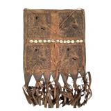 Yoruban Leather Wallet Cover From A Shango Shrine