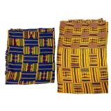 Kente Cloths Ghana 2Pcs