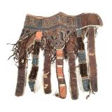 Shango Priests Skirt From Oyo Town W/ Eshu Images