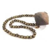 Brass And Ceramic Waist Beads